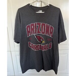 Arizona Cardinals T Shirt Gray  Size XL